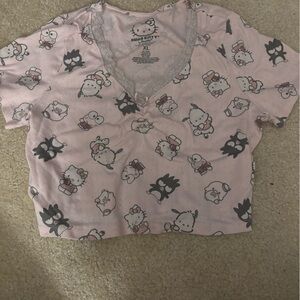 Pink Hello Kitty Graphic Tee